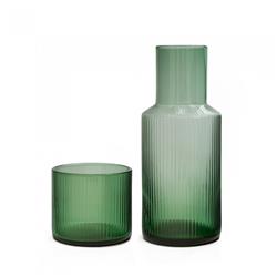 SET BUONA NOTTE SAKURA VERDE- JARRA+ VASO DE NOCHE FC 2720G