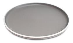 PLATO POSTRE PORCELANA SAKURA 20 CMS ASPHALT GREY FC