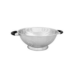 COLAPASTA ACERO INOX CON ASAS SILICONA 24 CM HUDSON