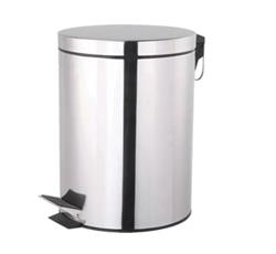 CESTO RESIDUOS A PEDAL 20 LTS ACERO INOX HUDSON