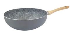 WOK GRANITO 28 CM HUDSON GRA14