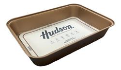 ASADERA COBRE PREMIUM RECT. 37,5*22,5*5,5 CM HUDSON (MAS03)