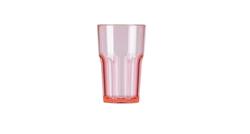 VASO GENOVA POLICARBONATO 410ML VIGNELLI SALMÓN