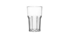 VASO GENOVA POLICARBONATO 410ML VIGNELLI X 6 UNIDADES TRANSPARENTE