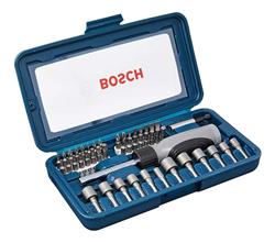 JUEGO DE PUNTAS Y TUBOS 46 PIEZAS BOSCH 2607017399