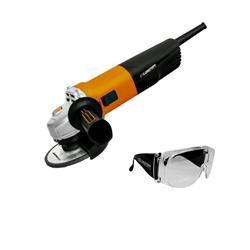 COMBO AMOLADORA ANGULAR 850W 220V 50HZ 115MM LUSQTOFF AML850-8 + LENTES LUSQTOFF LQLSEG-8